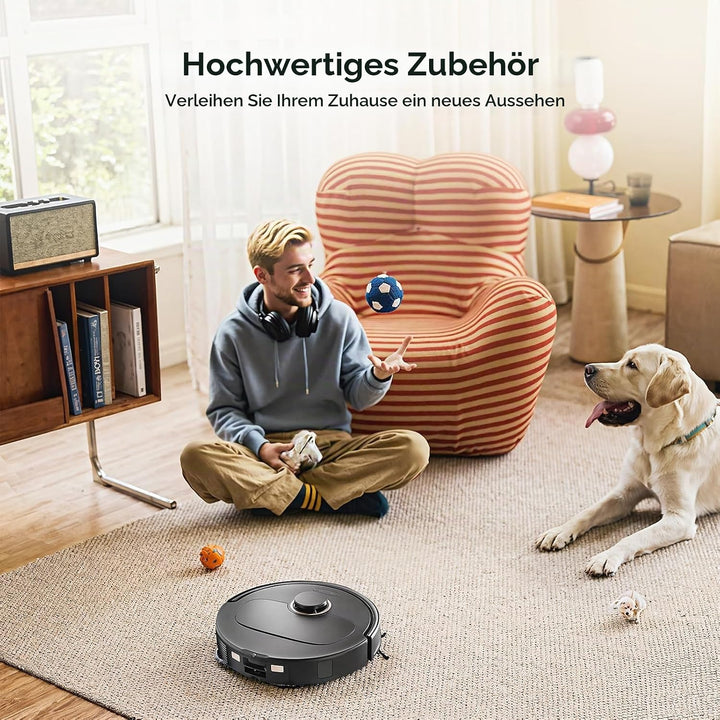 26 Ersatzzubehör für Roborock QV 35A / QV 35S / QR 798 / QR 598 Staubsauger Roboter, 6 Staubbeutel,