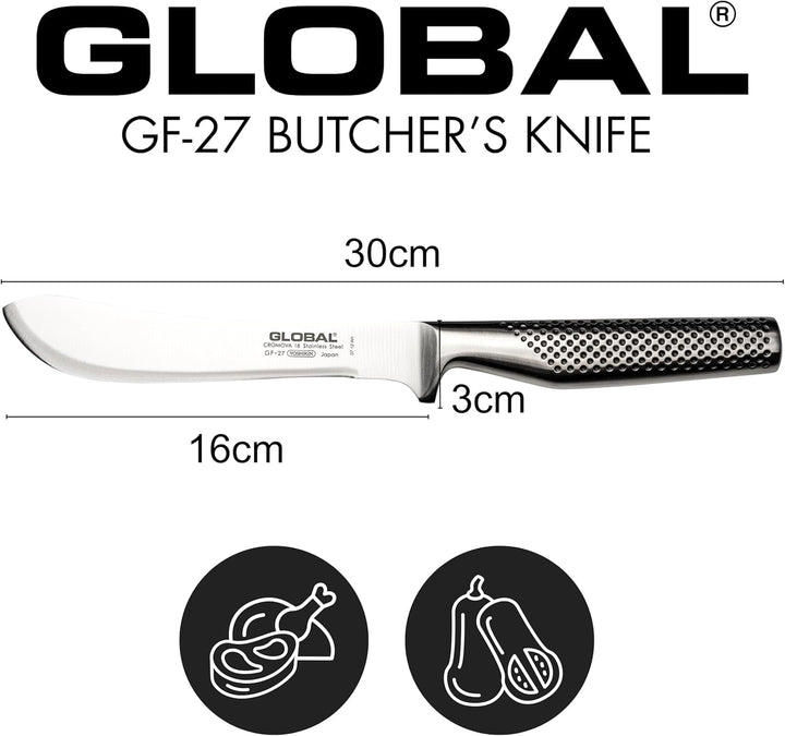 Global GF-27 Fleischermesser, 16 cm