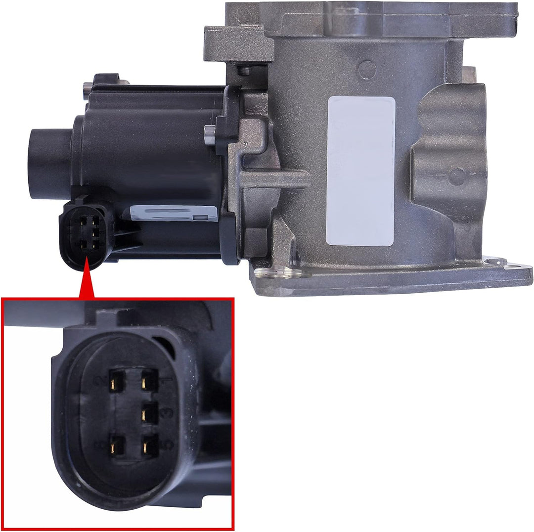 ATEC Germany 1x AGR Ventil elektrisch inkl. Dichtung Steuerventil 5-polig Kompatibel mit VW CRAFTER