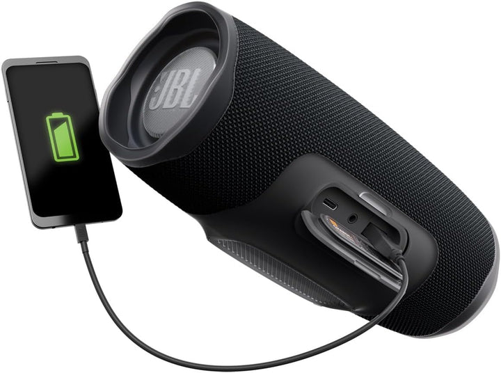 JBL Charge 4 PC-Lautsprecher, Schwarz, Schwarz
