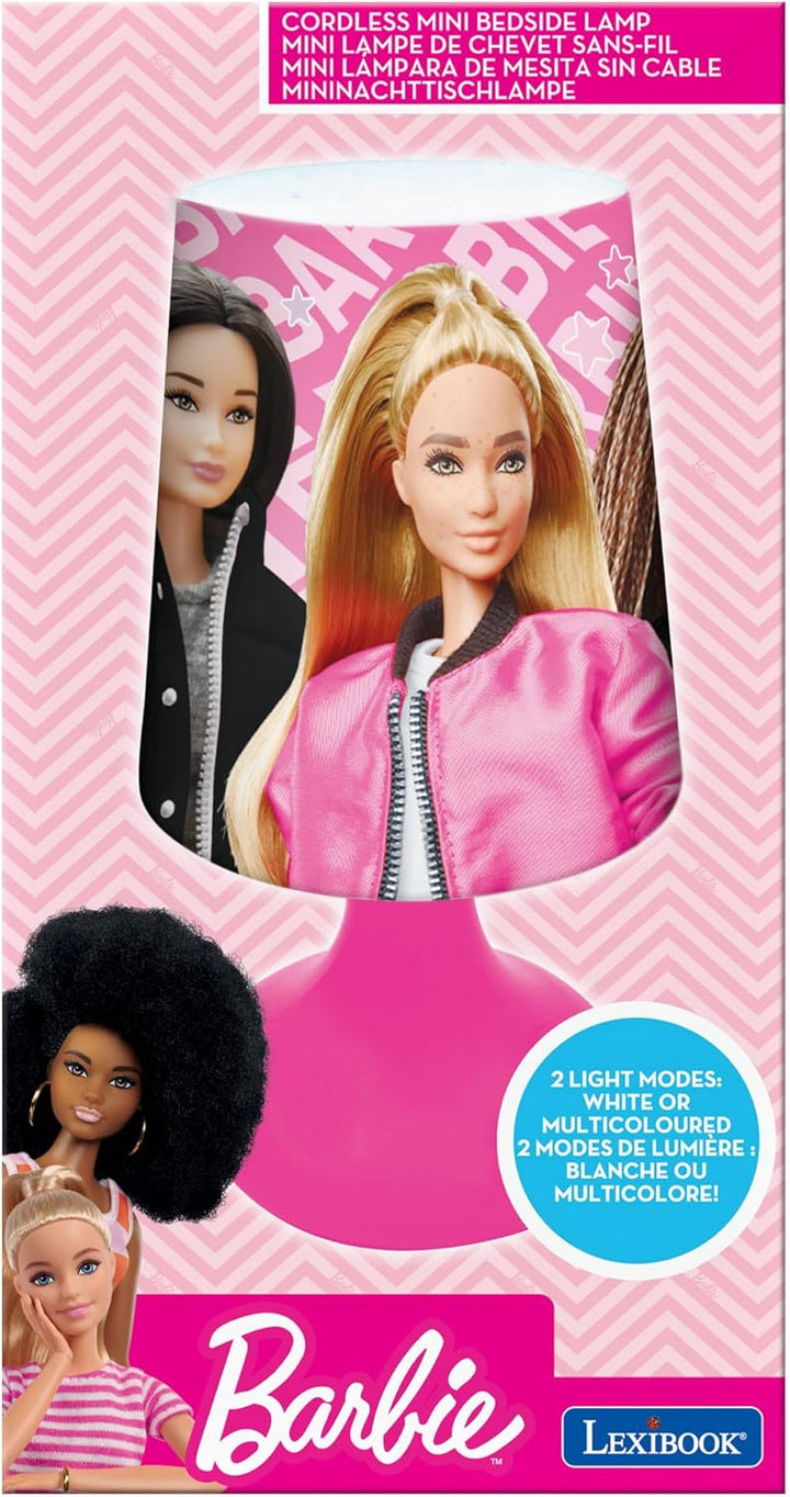 Lexibook, Mattel Barbie - Barbie Mini Wireless Nachttischlampe und Nachtlicht - MLT10BB Mini Barbie,