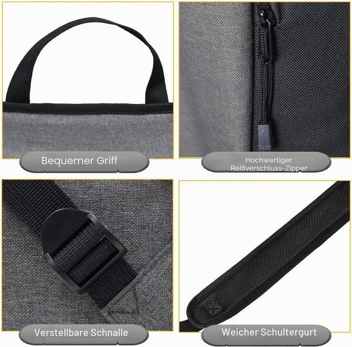 3DTengkit Yogamatten-Tasche, multifunktionale Yogamatten-Aufbewahrungstasche ，mit grosser Seitentasc
