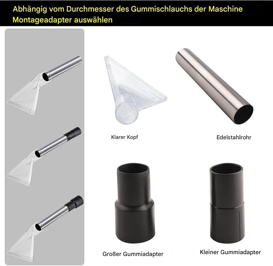 Generisch Sauger Extraktor Aufsatz | Zubehör Für Nasssauger Und Trockensauger | Robustes Durchsichti