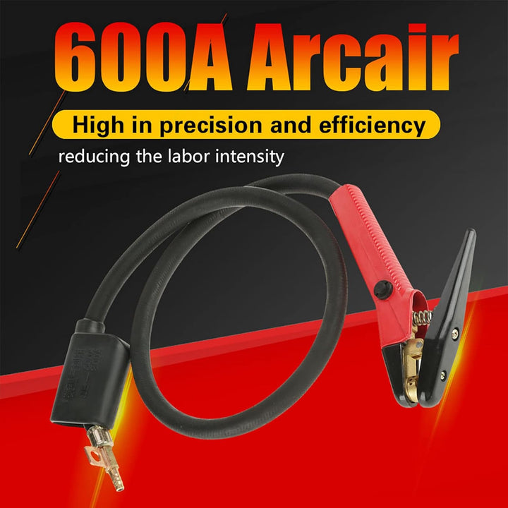 Effizienz Arcair K4000 600A Arcair Carbon Arc Fugenhobelbrenner mit Kabeln Rillenbearbeitungswerkzeu