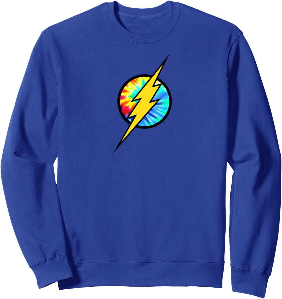The Flash Tie Dye Flash Logo Sweatshirt