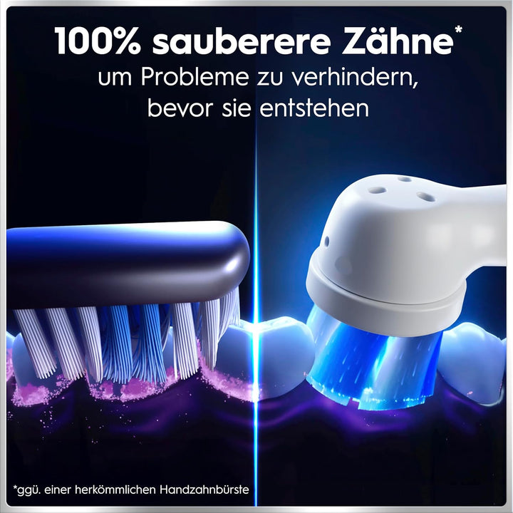 Oral-B iO Series 6 Plus Sensitive Edition Elektrische Zahnbürste/Electric Toothbrush, PLUS 3 Aufstec