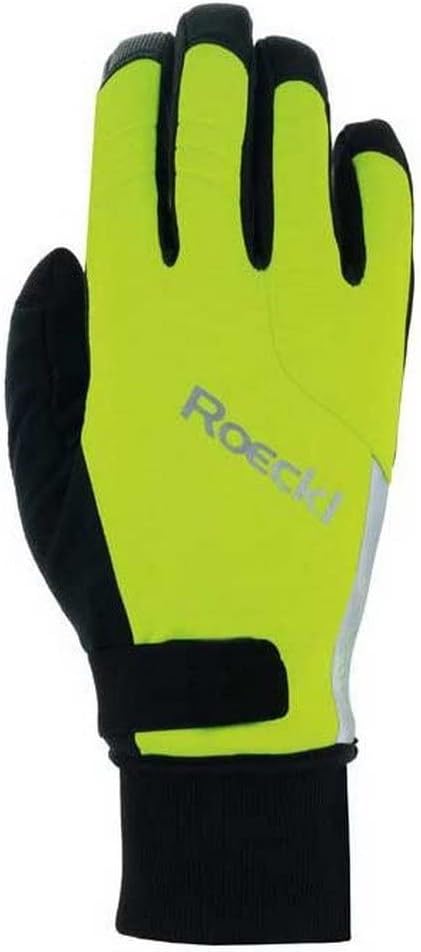 Roeckl Villach 2 Winter Fahrrad Handschuhe lang Fluo gelb 2023 Gelb 7.5, Gelb 7.5