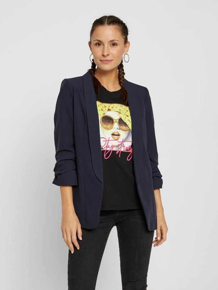 PIECES Female Blazer PCBOSELLA XL Night Sky, XL Night Sky