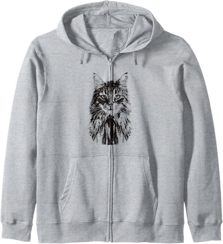 Norwegische Waldkatze Kapuzenjacke