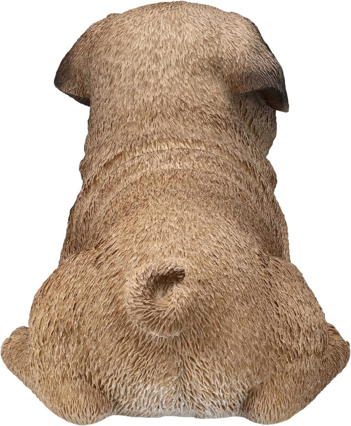 Pacific Giftware Mops Figur - Welpe liegend | Süsse Hundefigur
