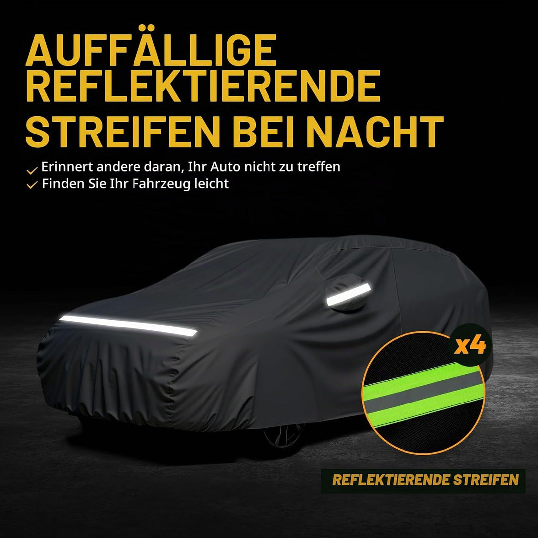 Favoto Autoabdeckung Autogarage Wasserdicht Sonnenschutz - UV-Schutz Staubdicht Kratzfest Kompatibel