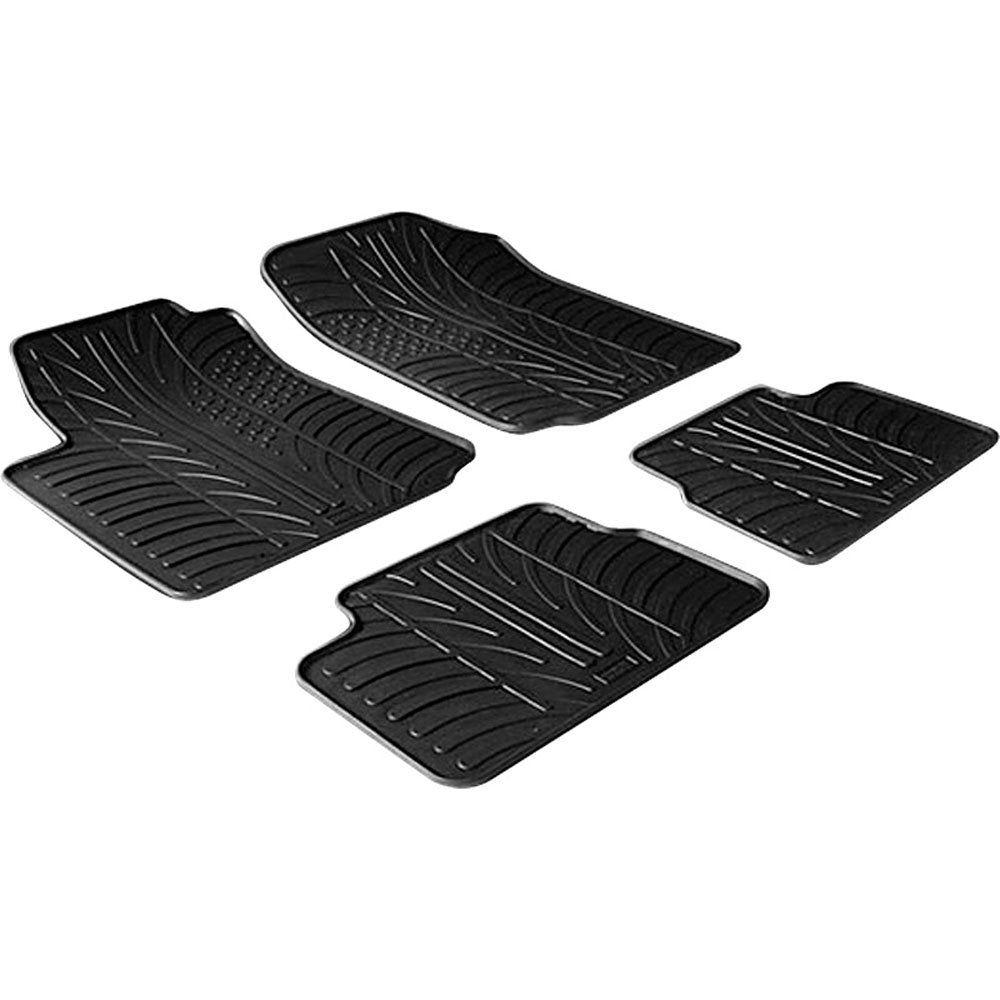 Gledring Satz Gummimatten kompatibel mit Citroen C3 2002-2010 (T Profil 4-teilig)