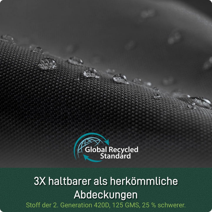 Awnic 2 Stück Gartenliege Abdeckung Wasserdicht 420D Oxford Stoff - Liegestuhl Abdeckung für Garten