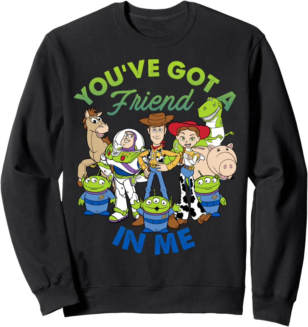 Disney Pixar Toy Story You've Got A Friend In Me Group Shot Sweatshirt