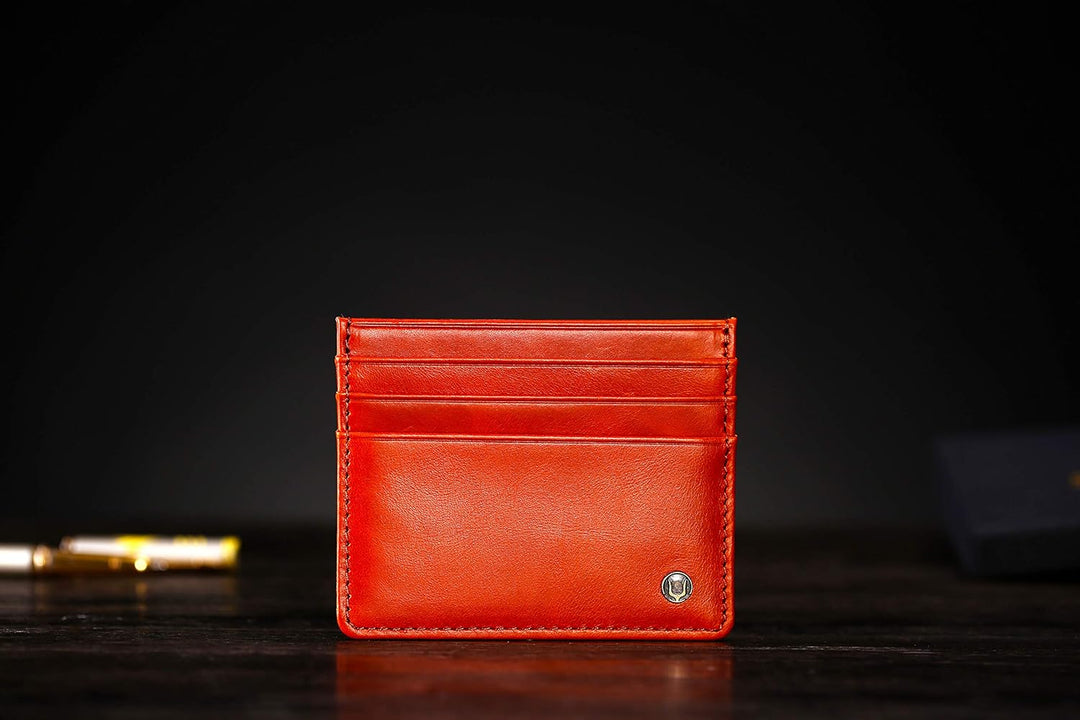 Cronus & Rhea® | Luxus Kartenhalter aus exklusivem Leder (Argos) | Kartenetui - Kreditkartenetui - K