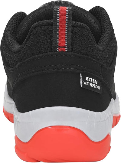 ELTEN Kinderschuhe Outdoor Maddox Kids BOA Black-red Low für Mädchen und Jungen 33 EU Schwarz, 33 EU