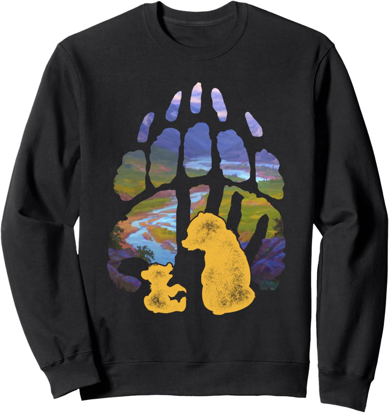 Disney Brother Bear Kenai Koda Paw Silhouette Sweatshirt