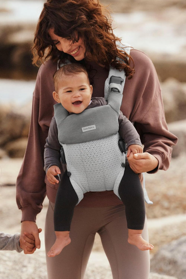 BabyBjörn Lätzchen für Babytrage Harmony, Jersey, Hellgrau Lätzchen für Babytrage Harmony Hellgrau,