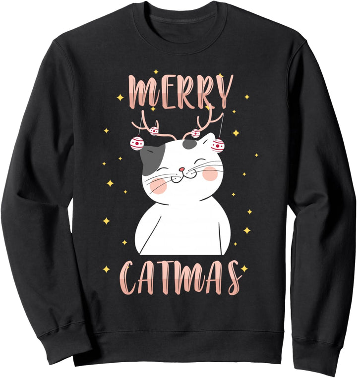 Weihnachten Katze Sweatshirt