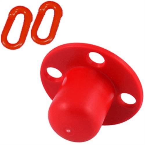 Kappe rot f. Leitkegel,inkl. 2 Verbindungsgliedern