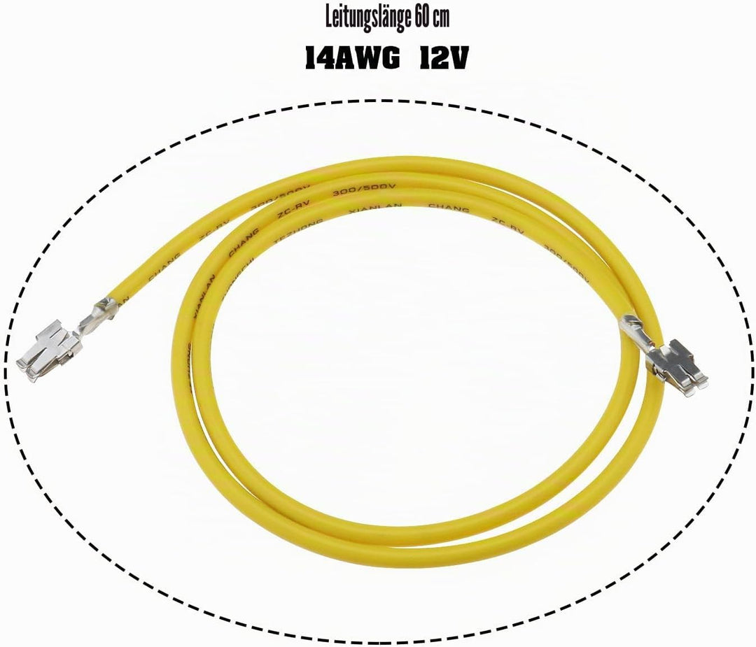 5 Stück Auto Reparatur Kabel Kabelbaum 000979227E 60cm Draht Länge 14AWG 12V Automotive Reparatur Li