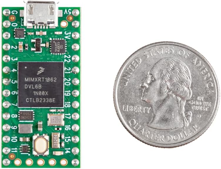 Teensy 4.0 (mit Pins)