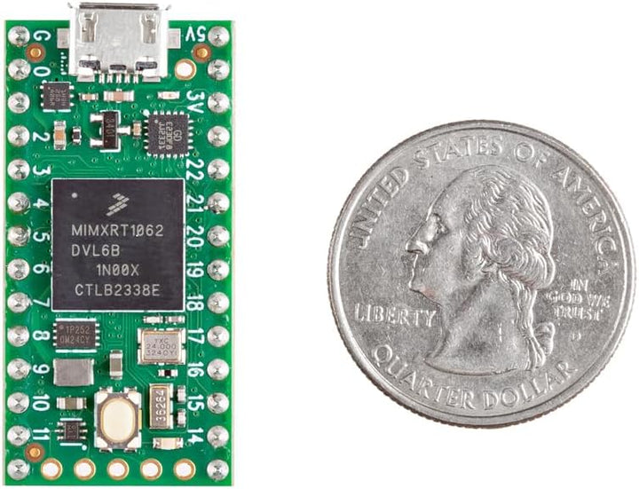 Teensy 4.0 (mit Pins)