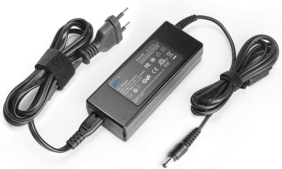 KFD Netzteil 24V 3,75A Ladegerät Ladekabel für Zebra GK420T GK420D GX430T ZD410 GX420D ZD421D ZD620