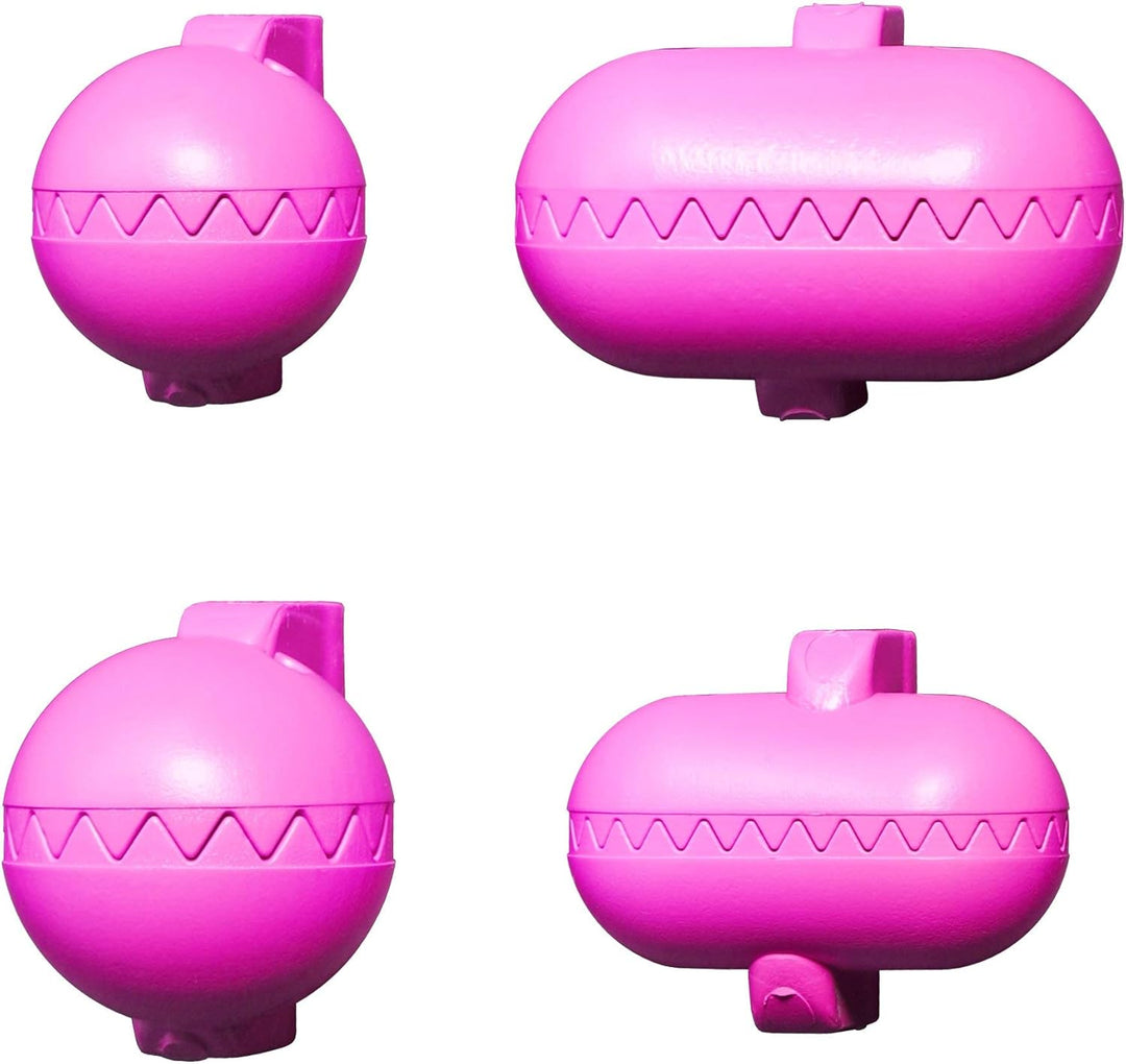 La Croquetera Frikadellenzange Multifunktionswerkzeug Pink - Mit 4 austauschbaren Formen für Krokett