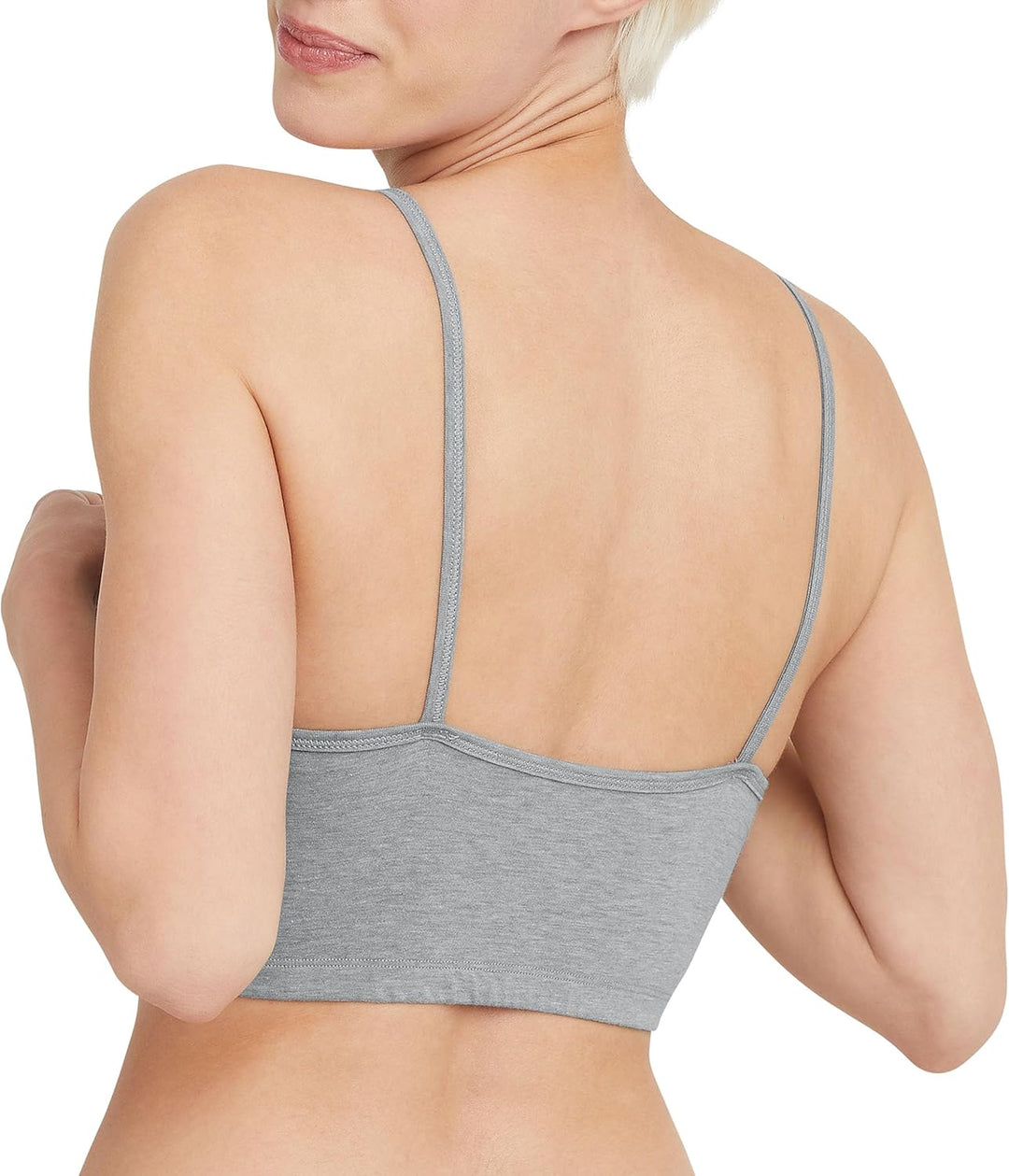 Hanes Damen BH (3er Pack) M Sky Grey Heather/Concrete Heather/White, M Sky Grey Heather/Concrete Hea