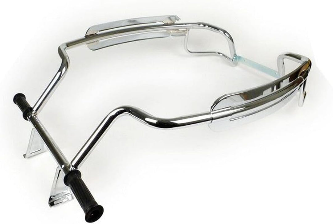 Sturzbügel chrom, hinten kompatibel für Vespa PX80-200 Roller Vespa Schutzbügel