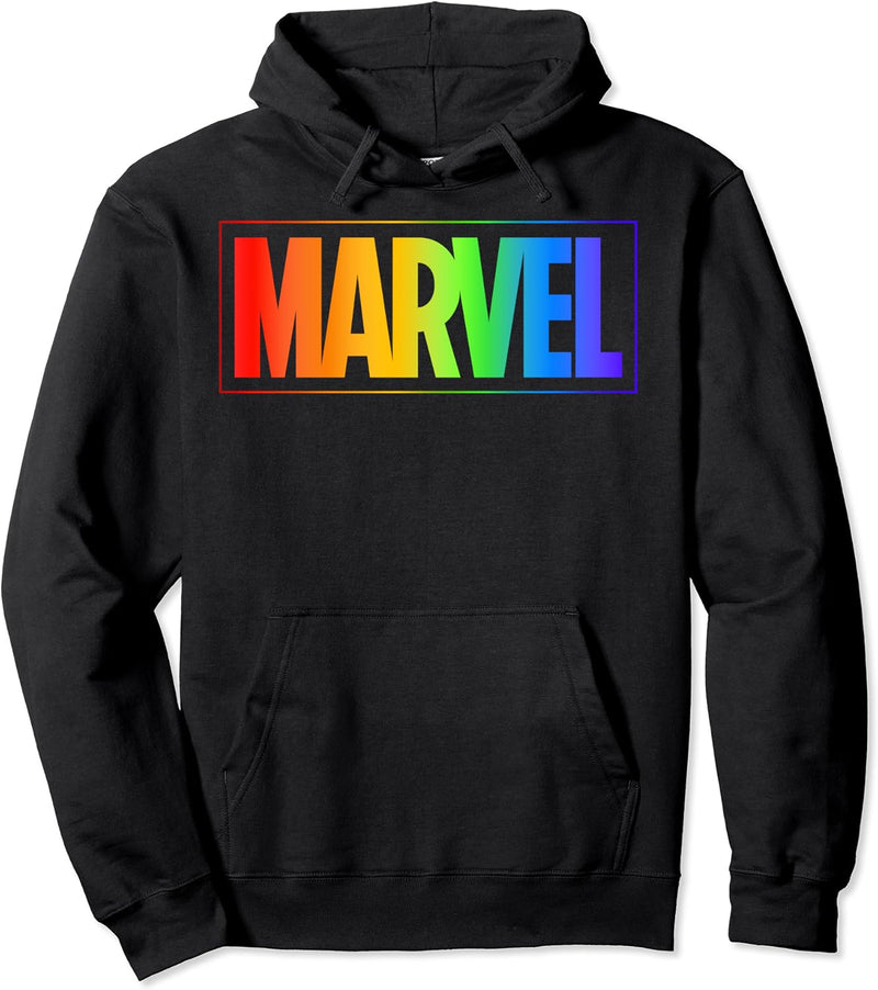 Marvel Rainbow Gradient Logo Pullover Hoodie