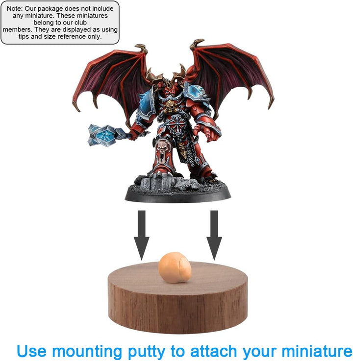 Jucoci Gemälde Griff für Mini-Statuen Gemälde Griff Kompatibel mit Warhammer, DND, Skalierungsmodell