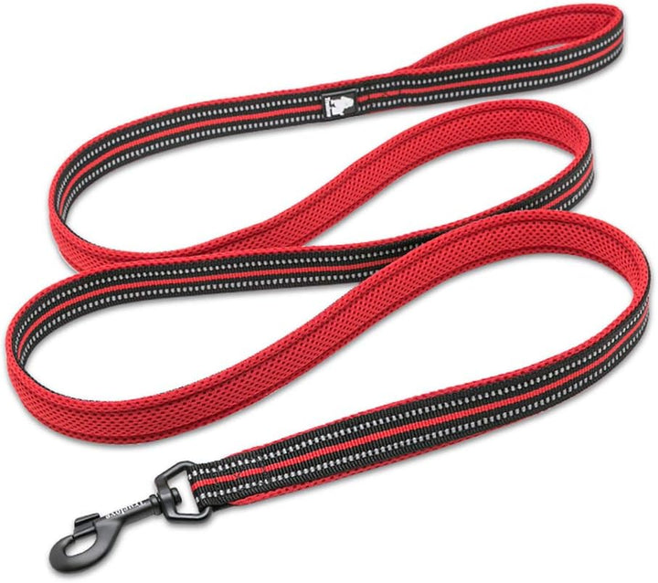 WINHYEPET Dog Leash Nylon Reflective Comfortable Handle Lead Puppy Training Walking Rope Easy Contro