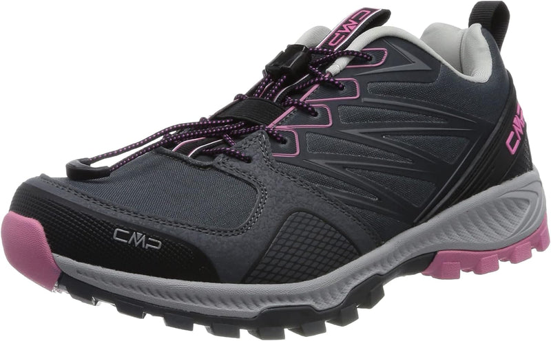 CMP Damen Atik Wmn Trail Running Shoes Walking Shoe 36 EU Antracite Pink Fluo, 36 EU Antracite Pink