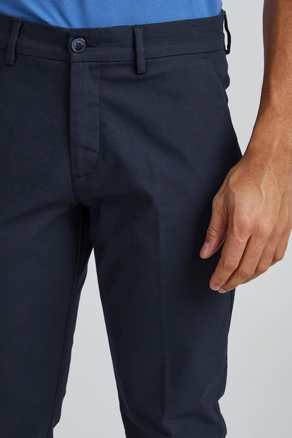 CASUAL FRIDAY CFPhilip Herren Chino Hose Stoffhose mit Stretch Slim Fit 28W / 30L Navy Blazer (19392