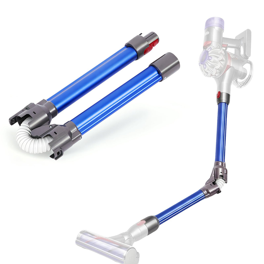 360° Drehung Verlängerungsrohr Kompatibel mit Dyson V7,V8,V10.V11 Staubsauger Ersatzteile,74.3cm Fal