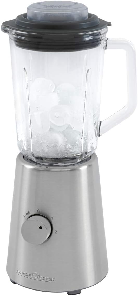 Profi Cook Standmixer PC-UM 1213 Universal-Mixer mit 4 Geschwindigkeitsstufen, massiver Glas-Behälte