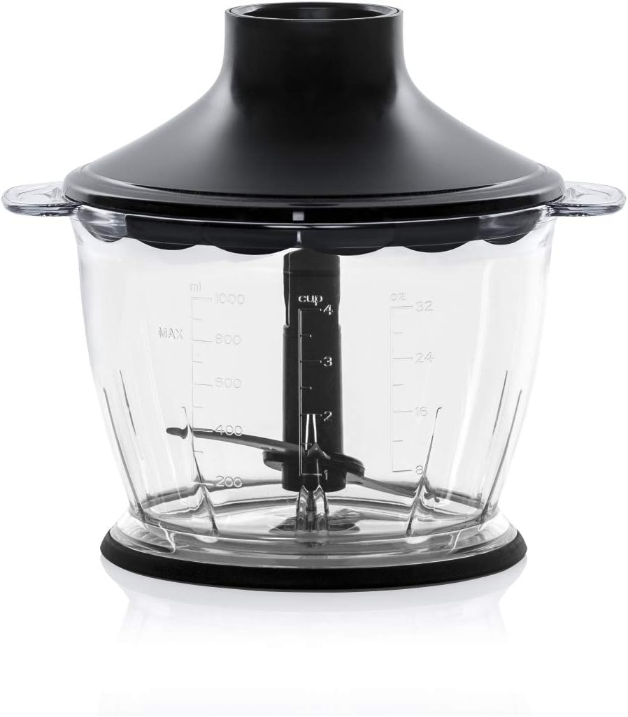 Stabmixer Set Handmixer Blender Pürierstab Schneebesen Zerkleinerer 1200W arnica Panna
