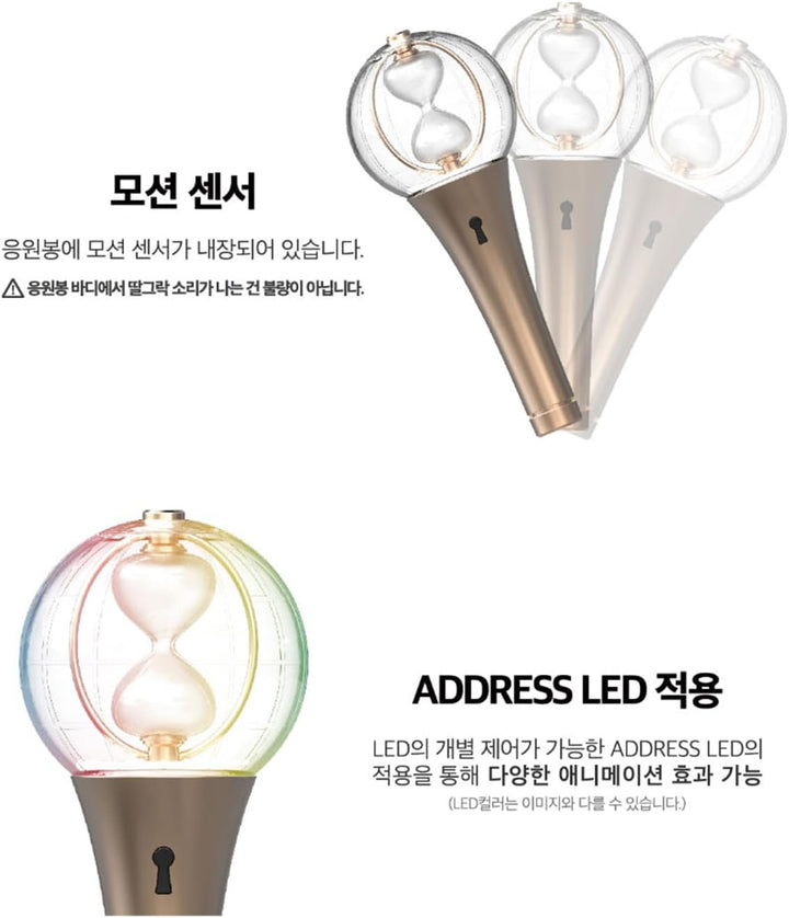 ATEEZ Offizielles Lightstick Ver.2 (+ Verkäufergeschenk: Ateez Fotokarten-Set)