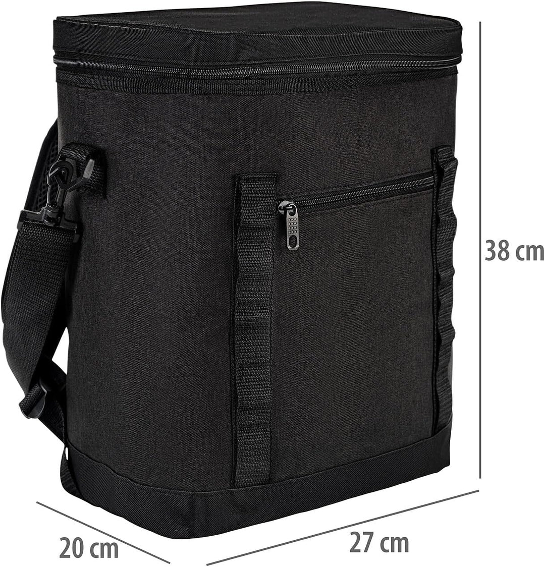 Xcase Kühltasche: Kühlrucksack mit Schulterriemen und Vordertasche, mit Reissverschluss (Kuehlrucksa