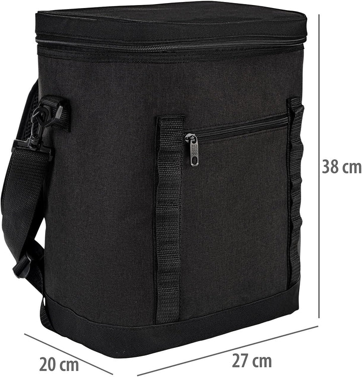 Xcase Kühltasche: Kühlrucksack mit Schulterriemen und Vordertasche, mit Reissverschluss (Kuehlrucksa