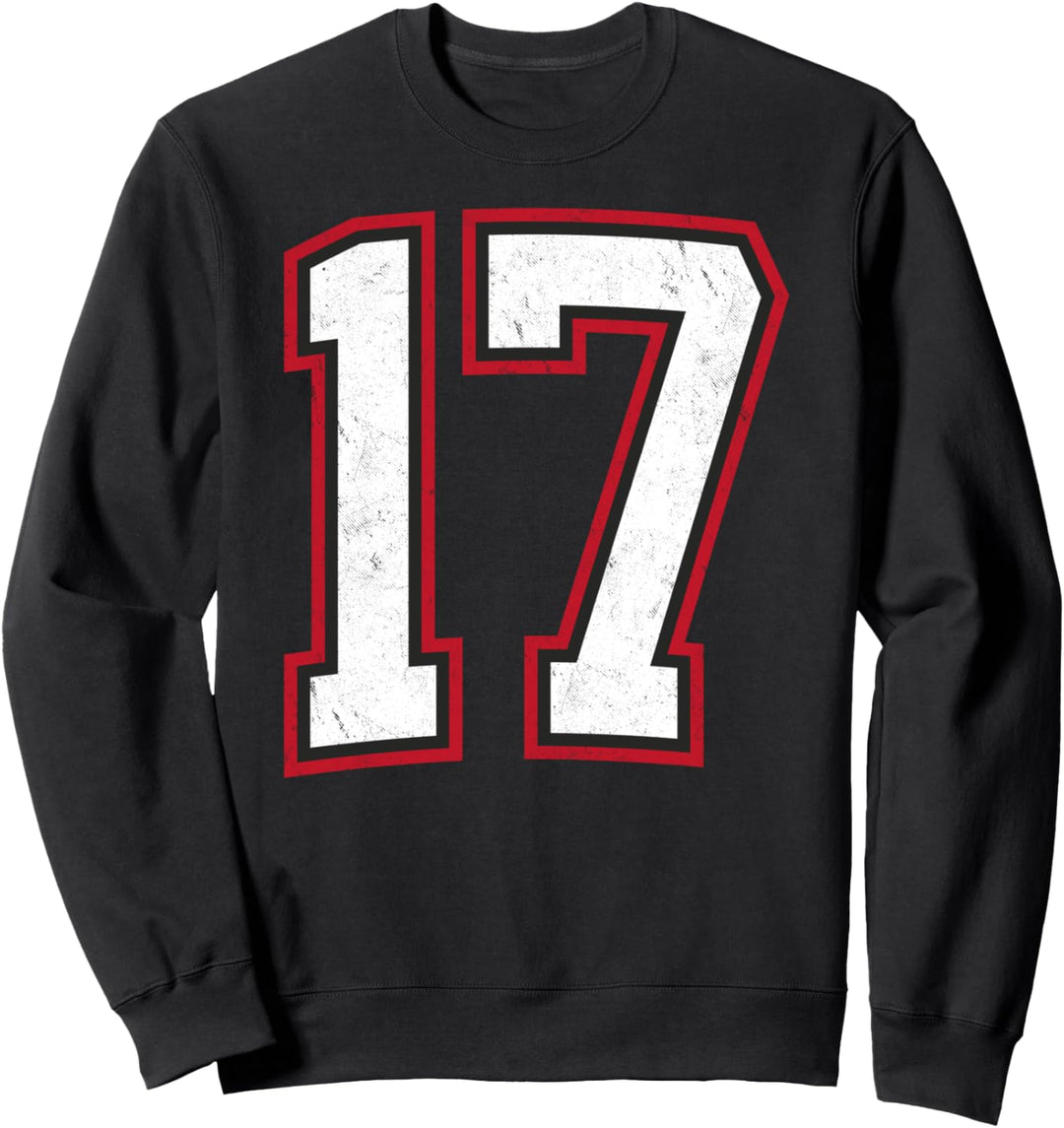 Number Seventeen 17 Nummer siebzehn 17 Sweatshirt