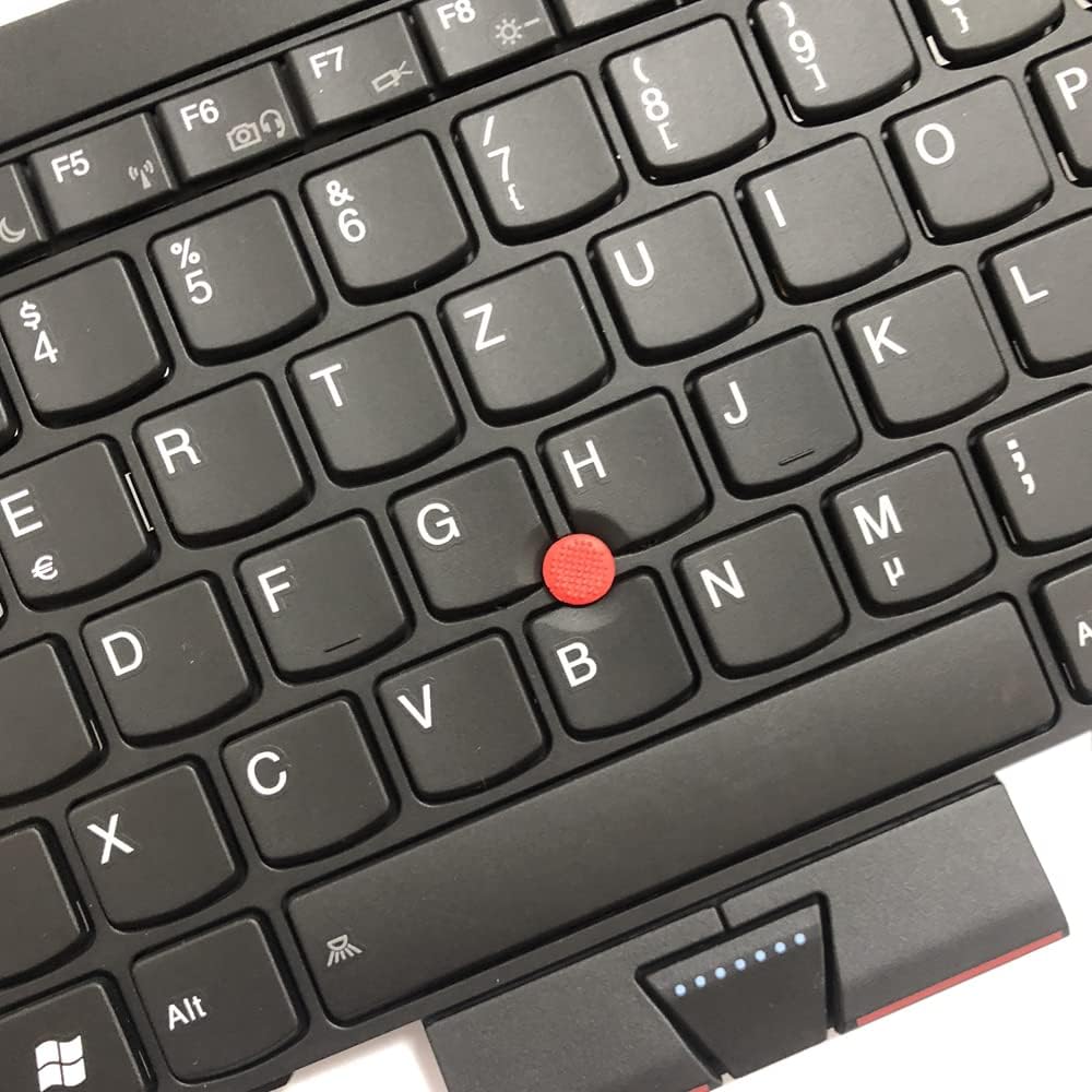 Gintai Ersatztaste Tastatur Deutsch Keyboard QWERTZ NoBacklit für Lenovo ThinkPad X230, X230 Tablet,