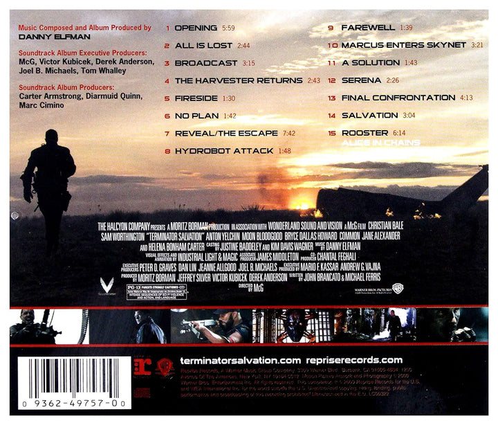 Terminator Salvation, Audio-CD