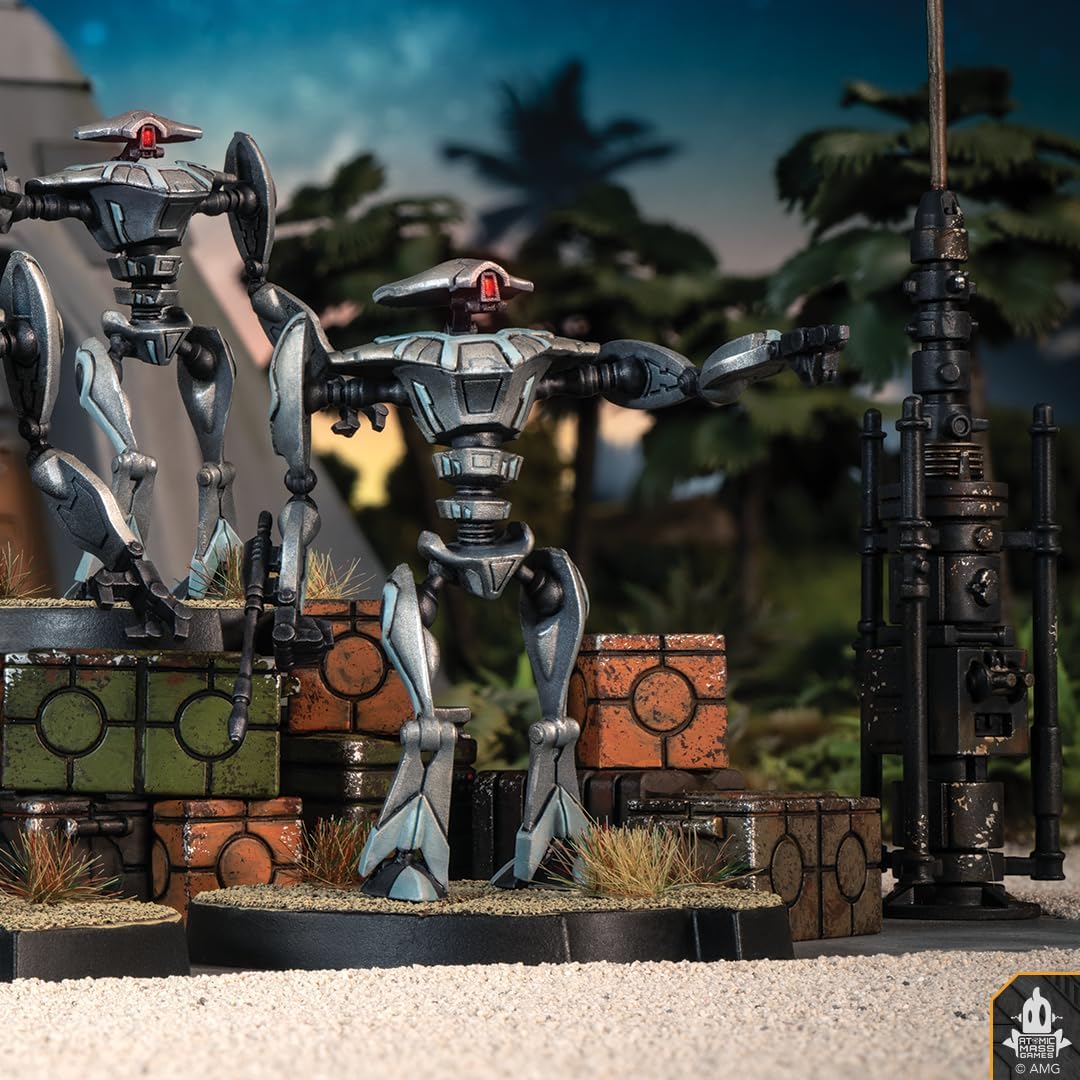 ATOMIC MASS GAMES, Star Wars: Legion – Aqua Droids (Aqua-Droiden), Erweiterung, Tabletop, 2 Spieler,