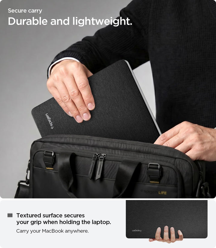 Spigen Urban Fit Hülle MacBook Pro 14" Zoll Case Kompatibel mit M4 / M4 Pro / M4 Max (2024), M3 / M3