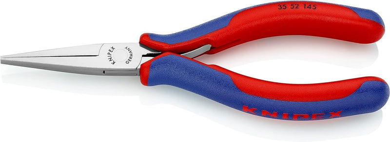 Knipex Elektronik-Greifzange mit Mehrkomponenten-Hüllen 145 mm 35 52 145