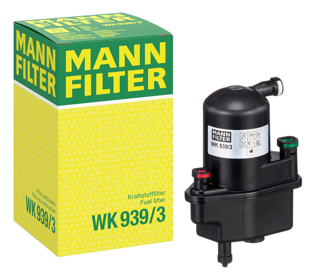 MANN-FILTER WK 939/3 Kraftstoffwechselfilter – Für PKW