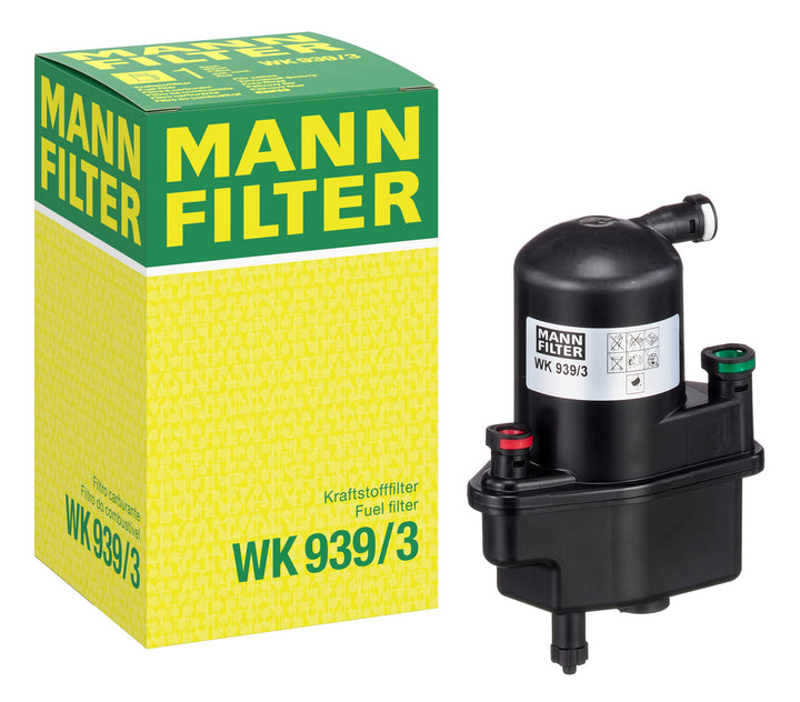 MANN-FILTER WK 939/3 Kraftstoffwechselfilter – Für PKW